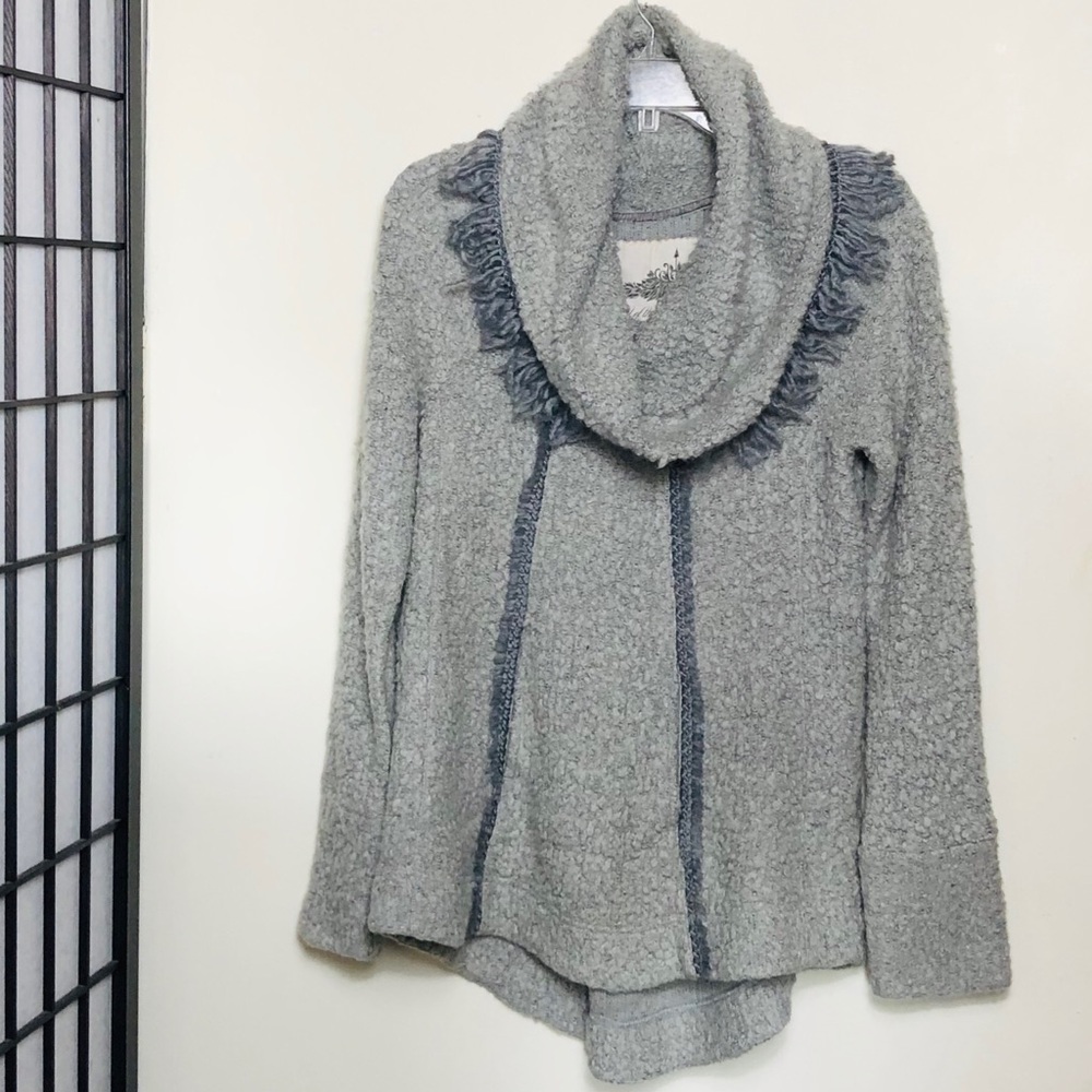 Anthropology Angle of the North Cowl sweater